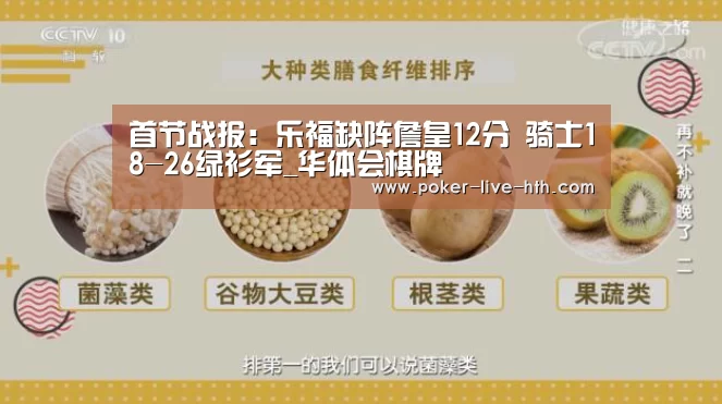 首节战报:乐福缺阵詹皇12分 骑士18-26绿衫军_华体会棋牌(图1) 华体会棋牌