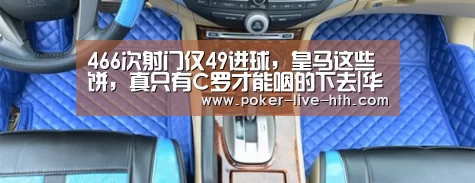 466次射门仅49进球,皇马这些饼,真只有C罗才能咽的下去|华体会棋牌官网(图3) 华体会登陆